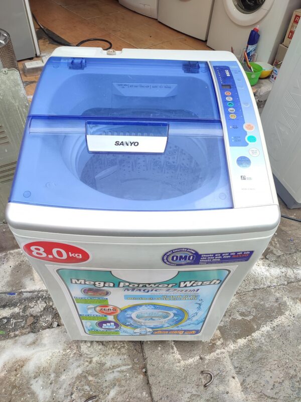 máy giặt sanyo 8 kg
